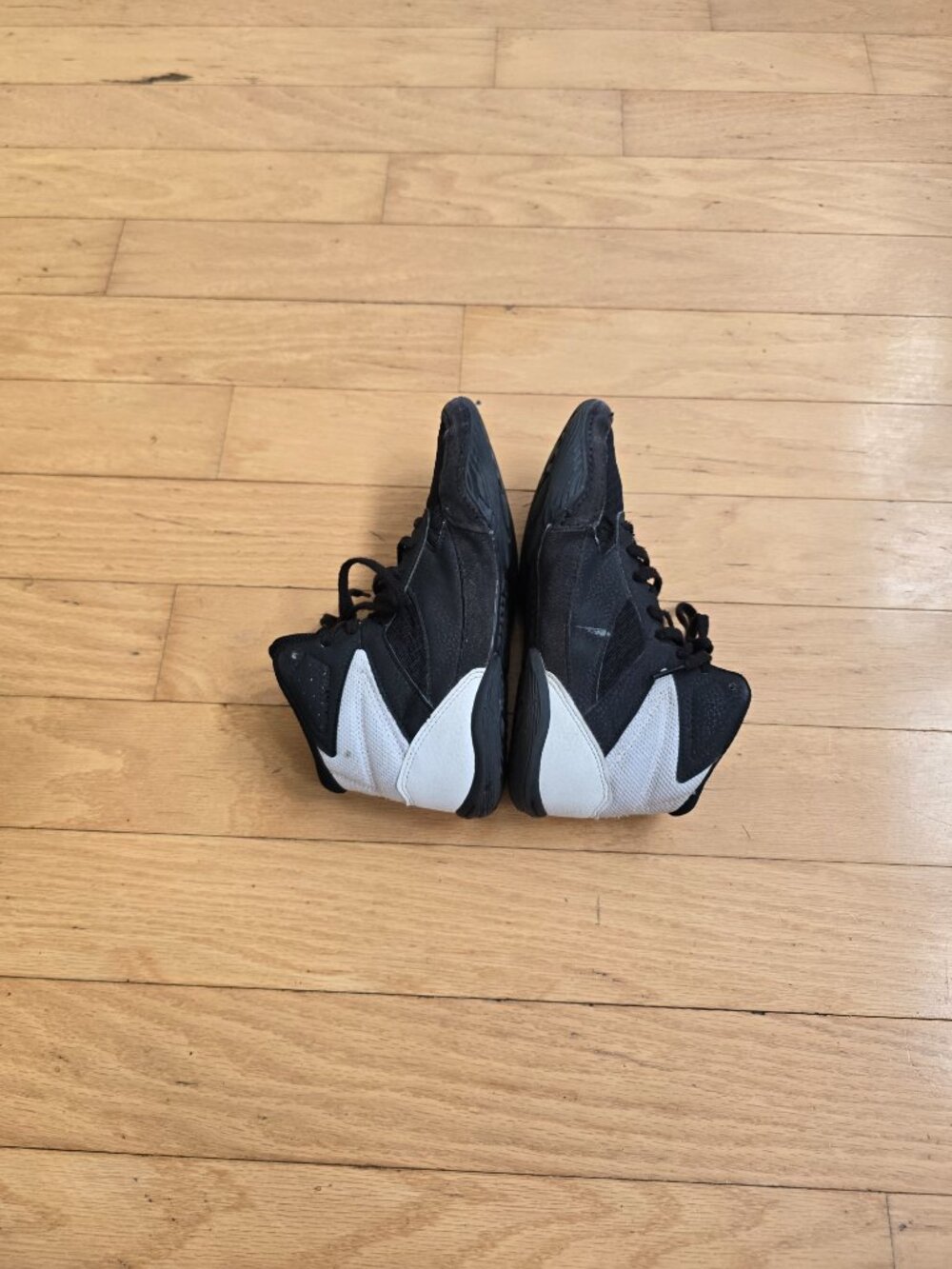 ASICS | Matflex 6 GS Black White Flat Sole Wrestling Sneakers | WMS 6.5 - Picture 7 of 9